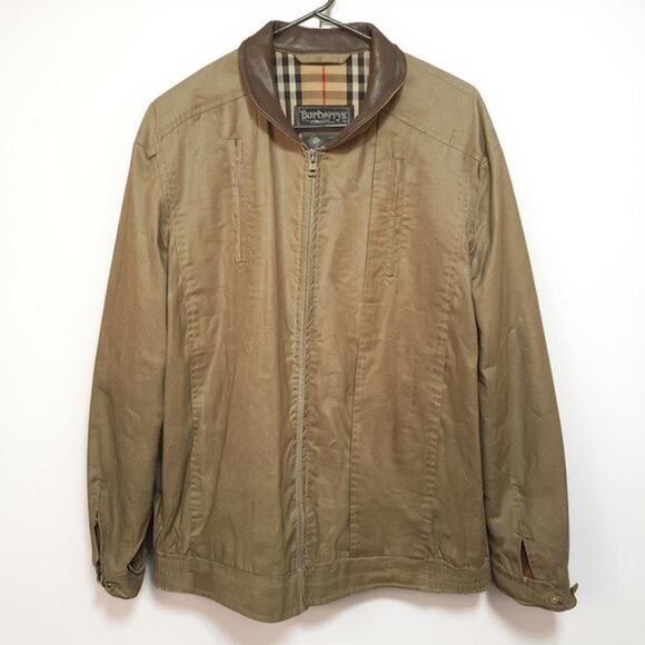 Burberry Other - Burberrys England Vintage Full Zip Men's Bomber Style Jacket Preppy Old Money